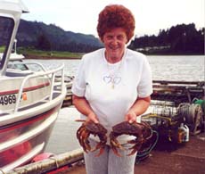 Crabs for the Campground potluck.